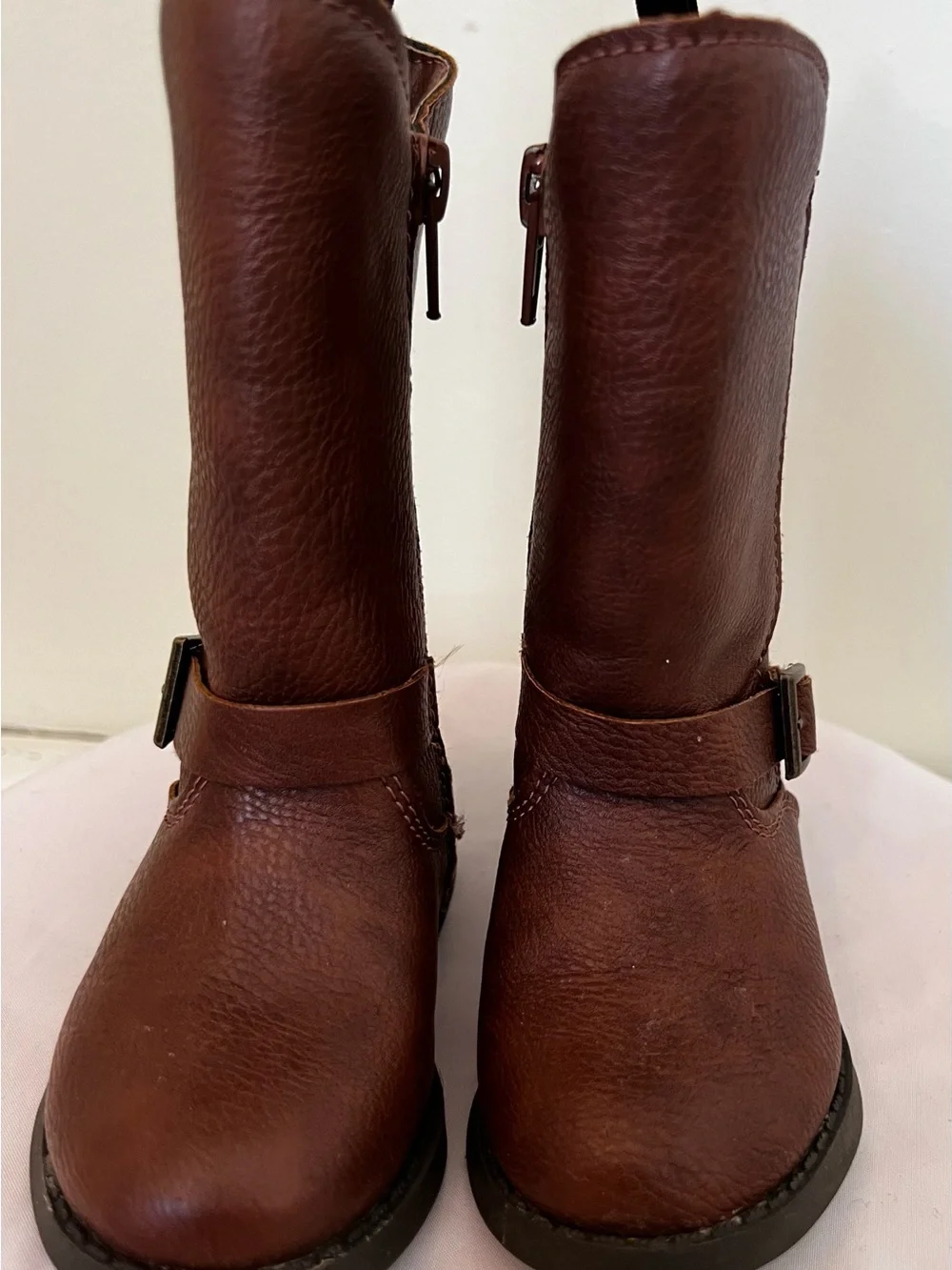 OshKosh B'gosh Toddler Girls Lumi Mid-Calf Riding Boots - Brown